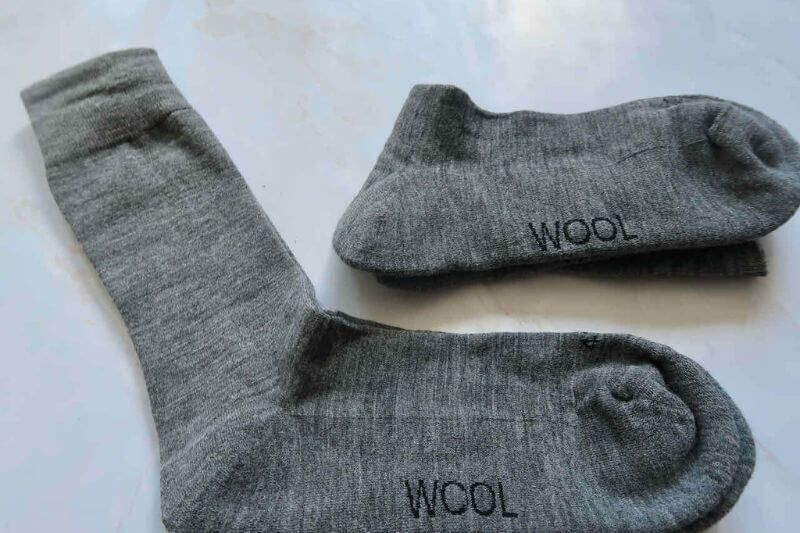wonderfully warm feet with these wool socks